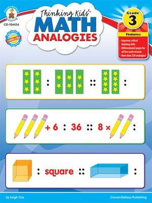cover image of Thinking Kids'&#153; Math Analogies